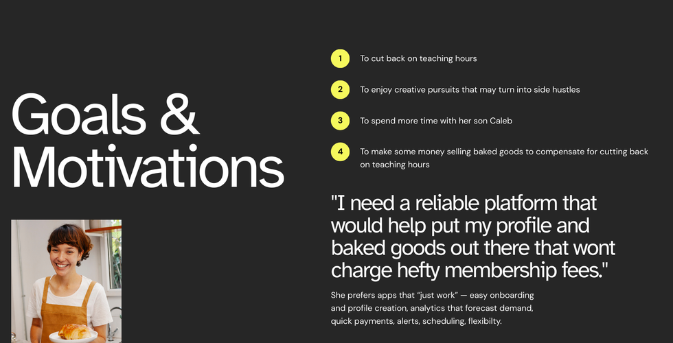 A presentation slide