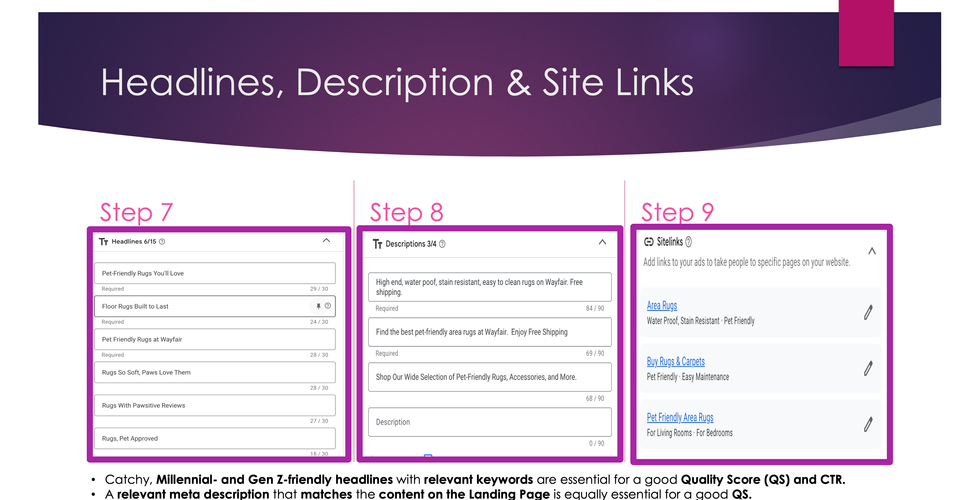 Marketing Presentation Slides For Wayfair