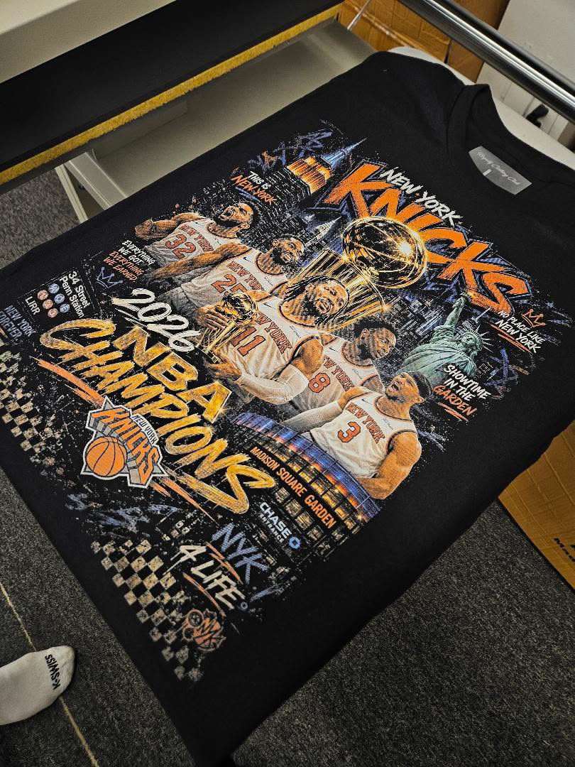 Thumbnail: New York Knicks 2026 NBA World Champions Tee