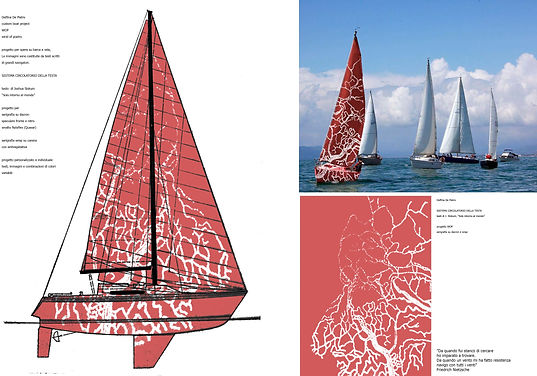 Custom made Boat red