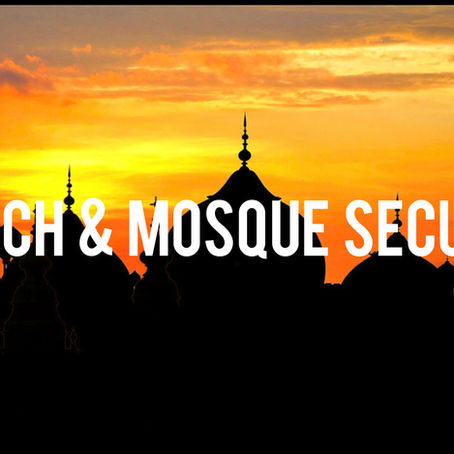 Security for Churches, Mosque’s & Religious Organizations