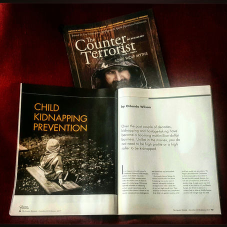 The Counter Terrorist Magazine: Child Kidnap Prevention!