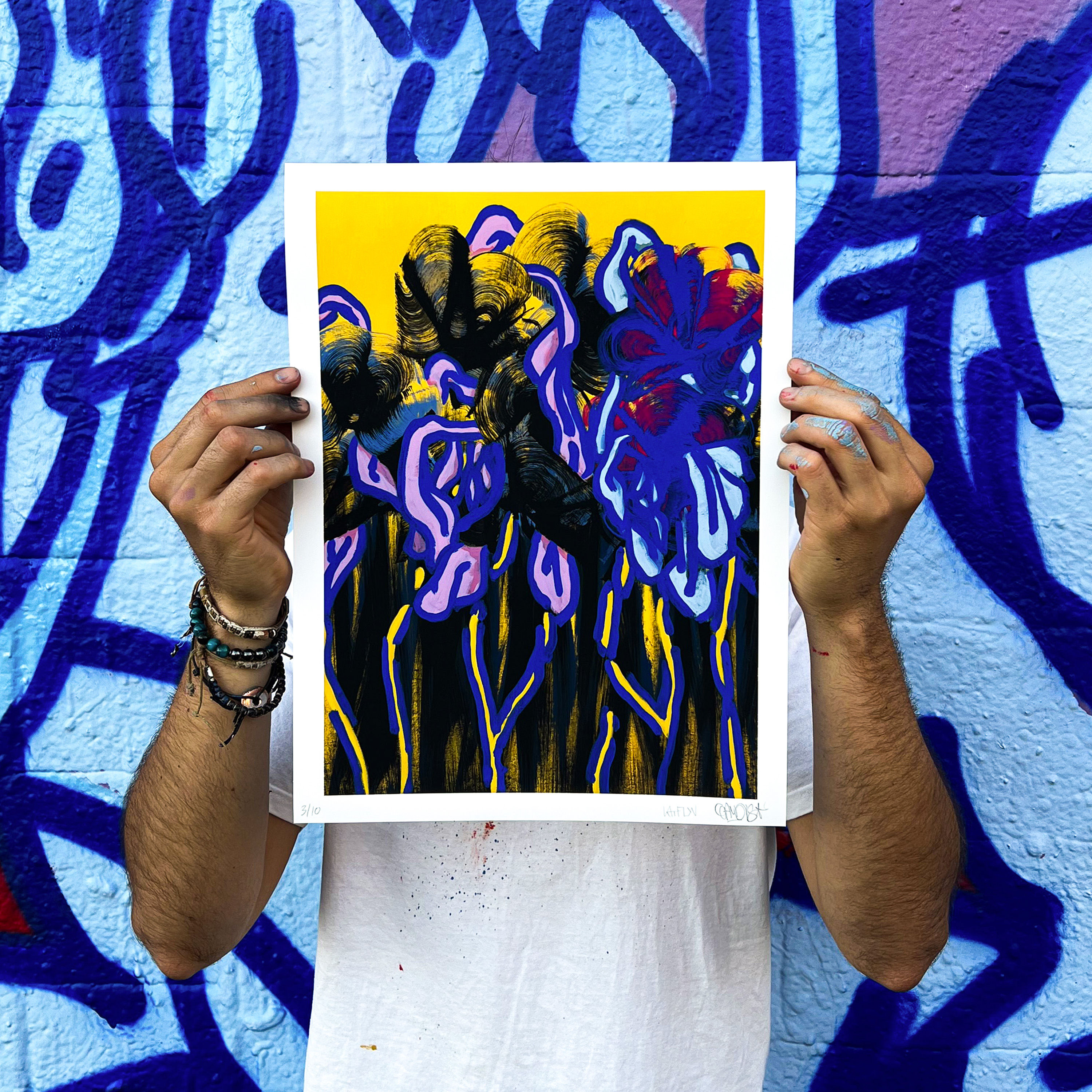 Print " Le silence des fleurs mortes" - "The Quiet of Faded Flowers"