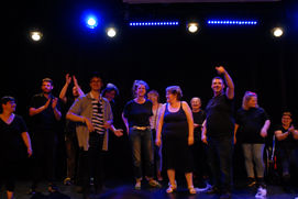 Viens voir
©Jean-Jacques Ardoin
Chantier théâtre des résidents du Foyer Bernard Fagot, mis en scène par Caroline de Vial.