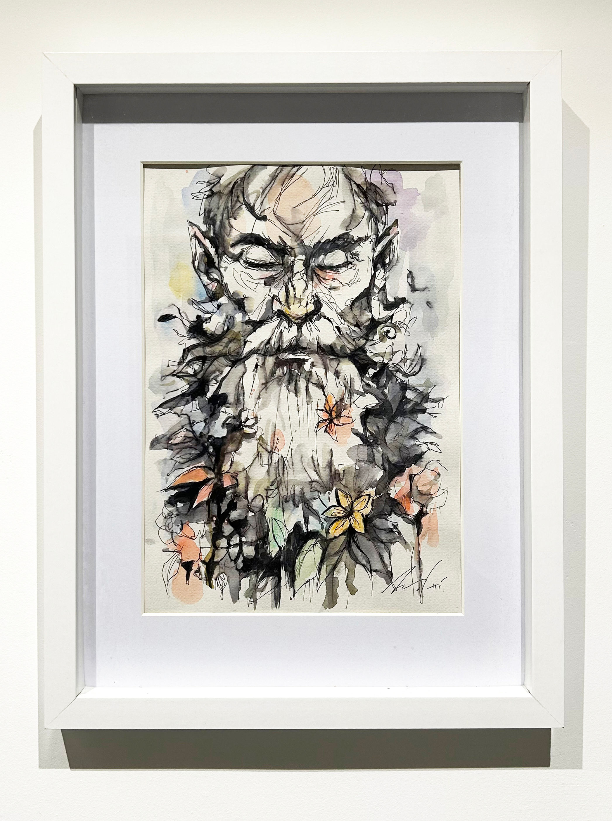 Original Sketch for Alma