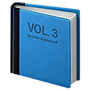 emoji de cuaderno azul