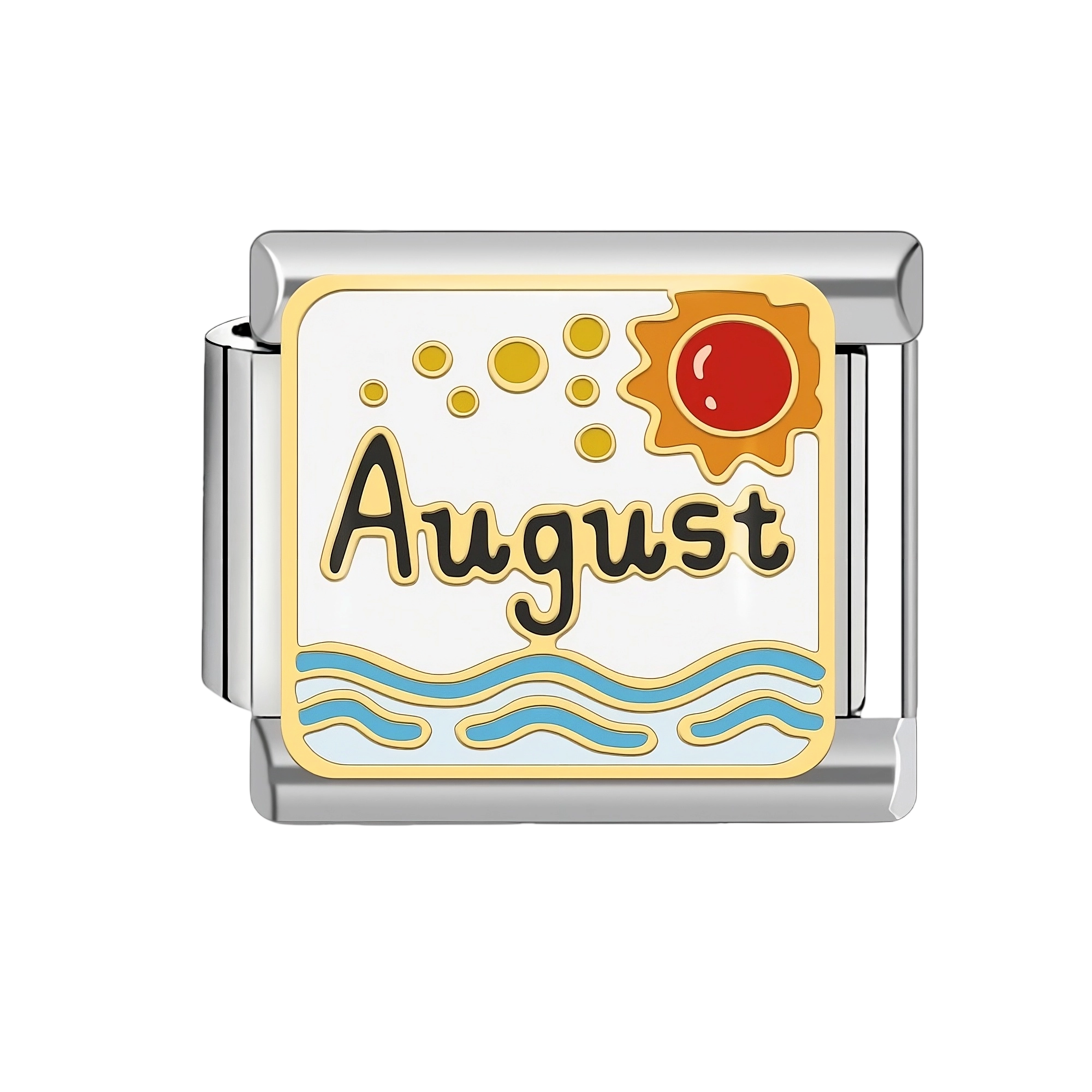 Charm Italiano Plateado August