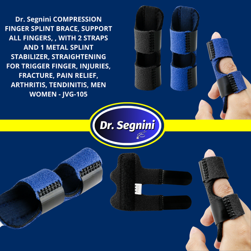 3-Piece Trigger Finger Splint Set | Straightener Brace For Pain Relief & Support