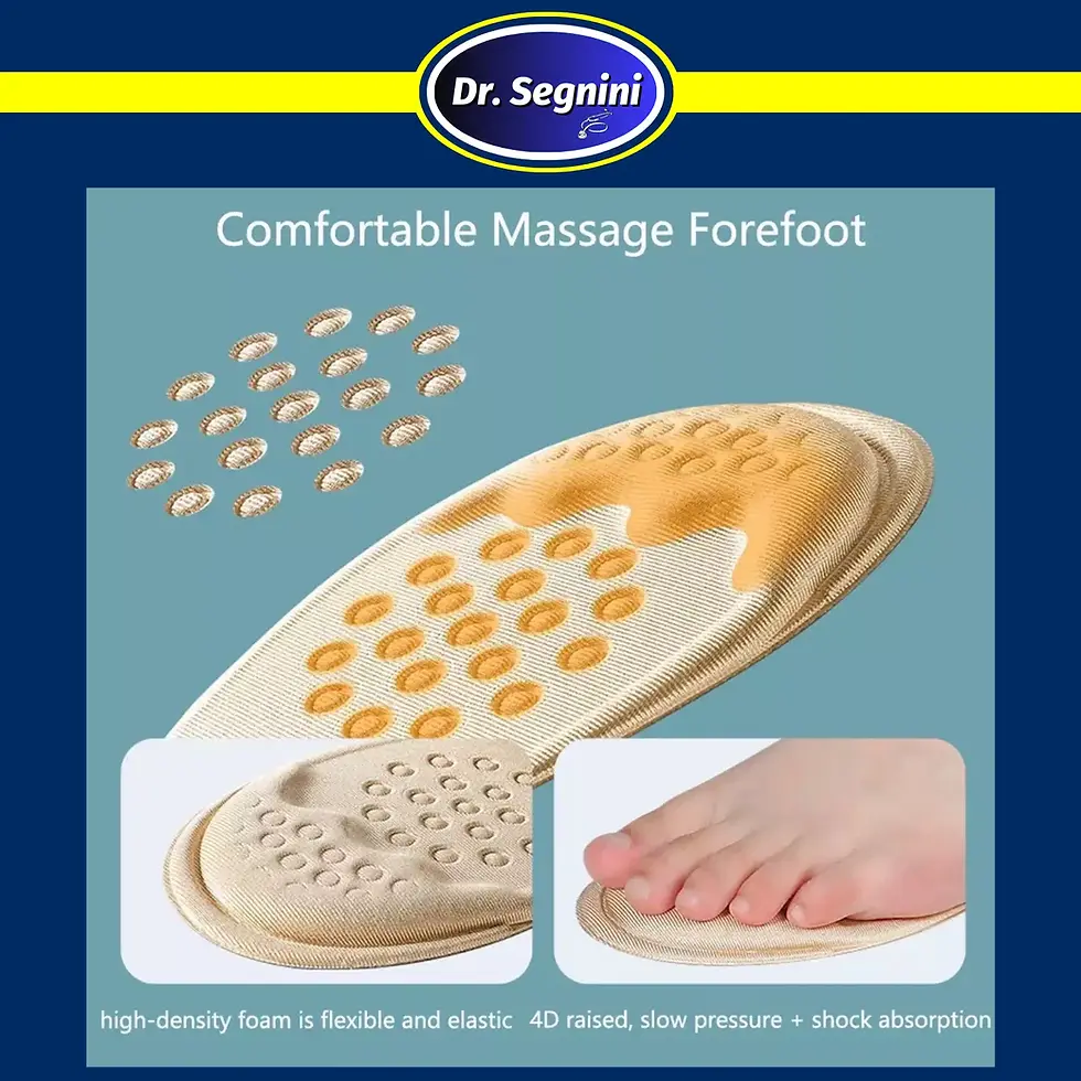 Miniatura: PAR HALF INSOLES SHOE INSERTS FOREFOOT INSERT NON-SLIP SOLE CUSHION REDUCE PAD