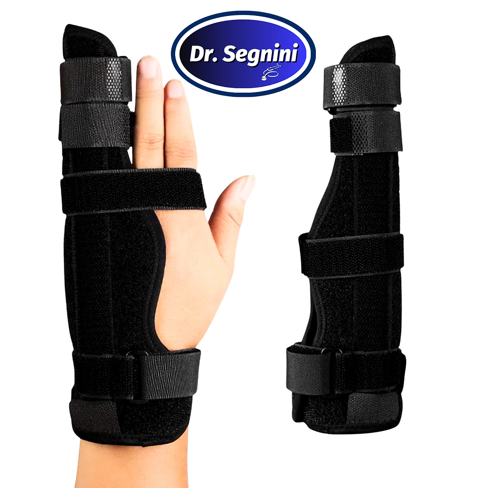 Dr. Segnini Two Fingers Cushion Elastic Strap Breathable Fastening Design Finger