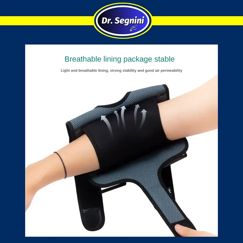 Miniatura: Elbow Brace Strap Tendinitis Golf Tennis Whit Removable Metal Splints Support