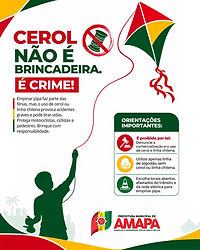 CEROL NÃO É BRINCADEIRA. É CRIME!