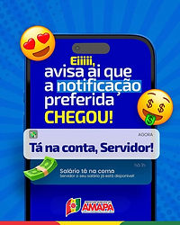 EI! A NOTIFICAÇÃO PREFERIDA CHEGOU!