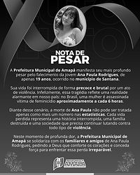 Nota de Pesar
