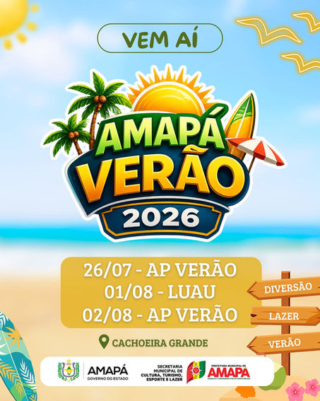 AMAPÁ VERÃO 2026!