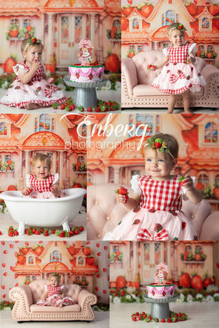 Strawberry Shortcake Cake Smash