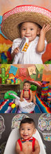 Disney Coco 1st Birthday Cake Smash Photo Shoot