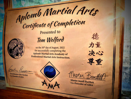 Its official I'm teaching Tai Chi.