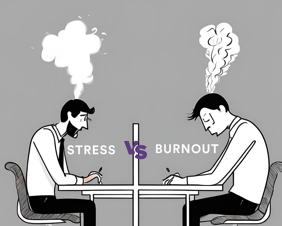 Stress vs. Burnout: What’s the Real Difference?