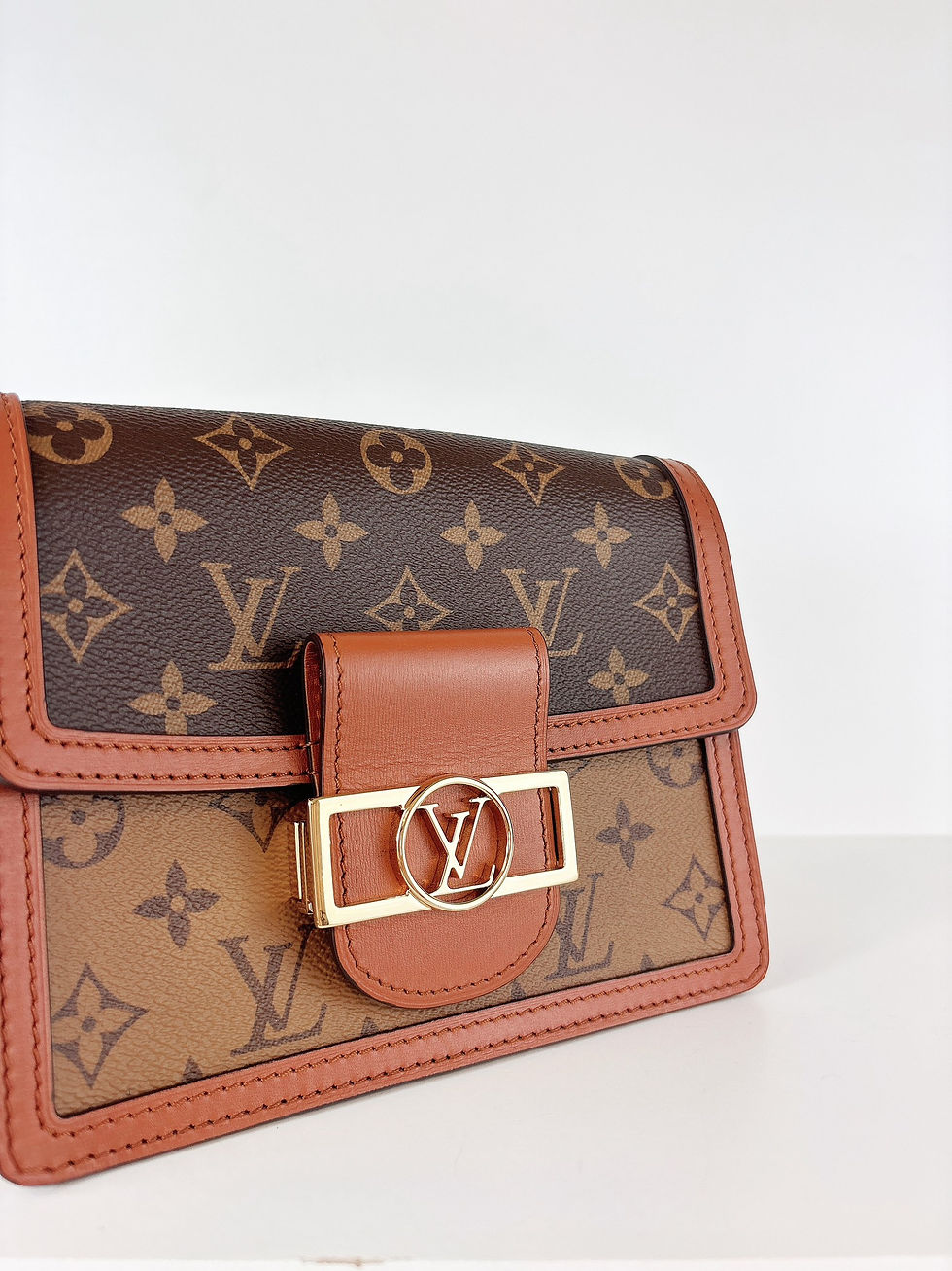 縮圖：LV Dauphine Mini 經典老花款