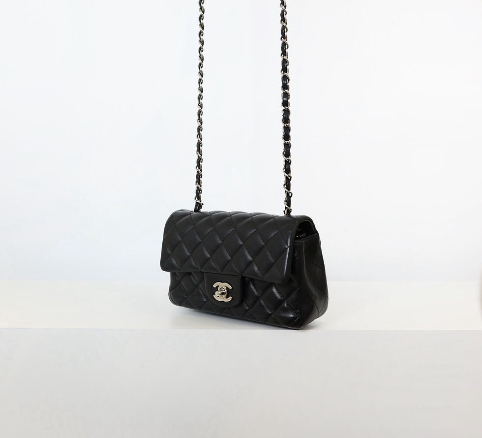 縮圖：二手Chanel coco cf20 銀釦款