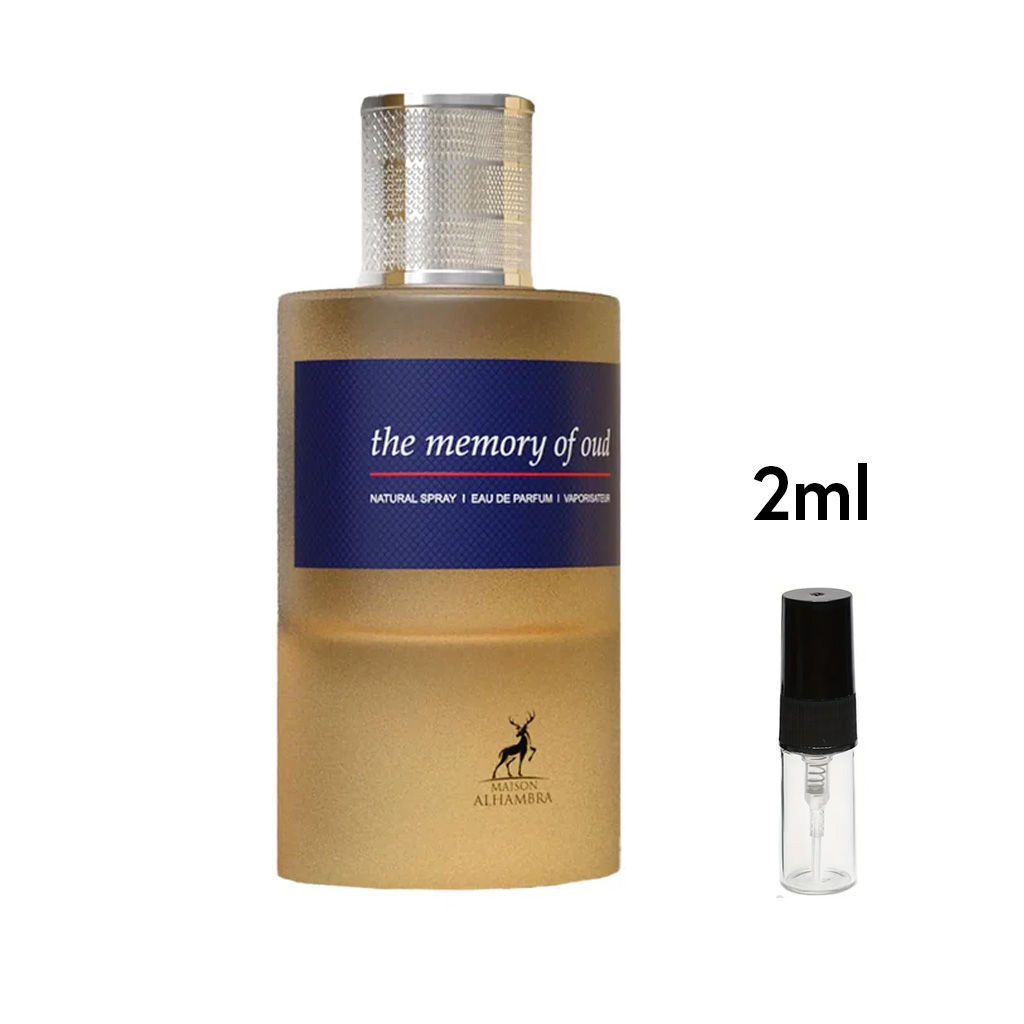 Maison Alhambra The Memory of Oud EDP 2ml sample