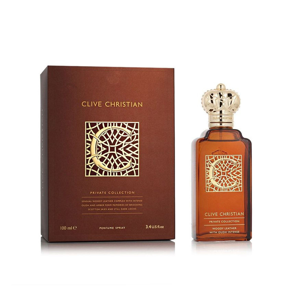 Clive Christain Woody Leather Parfum 50ml