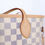 縮圖：二手Lv neverfull 白色棋盤格