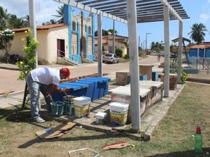 Praça da Bíblia em Cumã é revitalizada