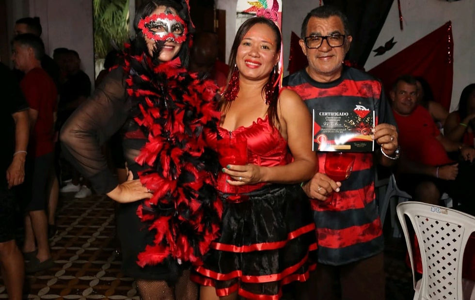 Jeronimo Abrantes e Kledelcira Pinheiro, apoiadores