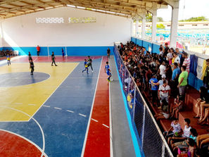 ETAPA REGIONAL DO JEM'S: Quartas de final de futsal no Rubens Teixeira Goular em tempo real