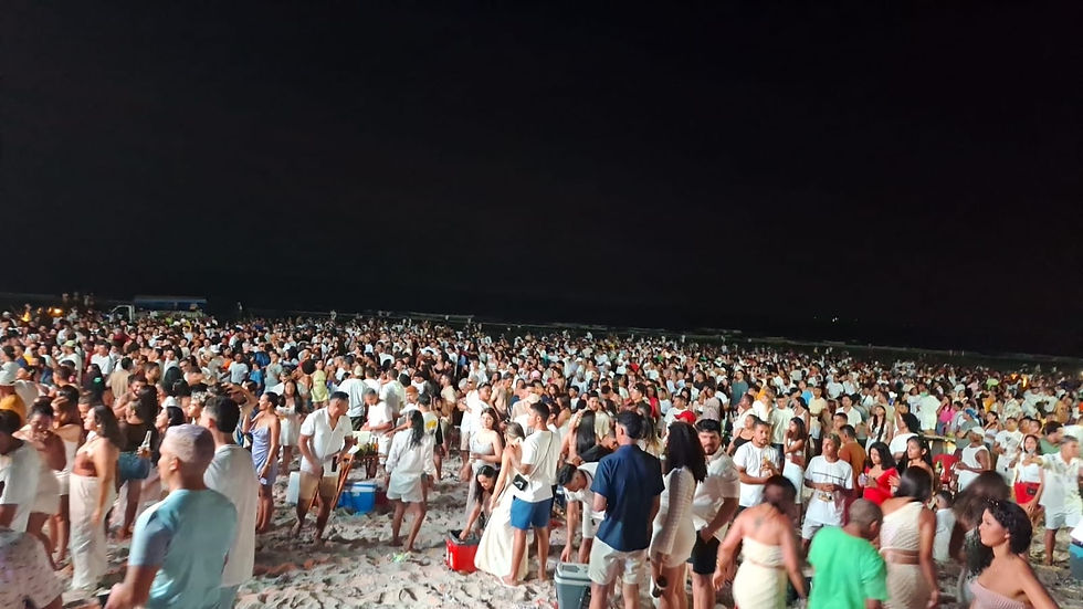 RÉVEILLON NA PRAIA DE ARAOCA CELEBRA A CHEGADA DE 2026