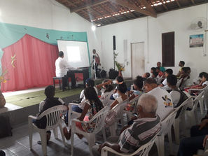 Flashes do recital de piano realizado hoje pela manhão no auditório "Alice Nogueira"