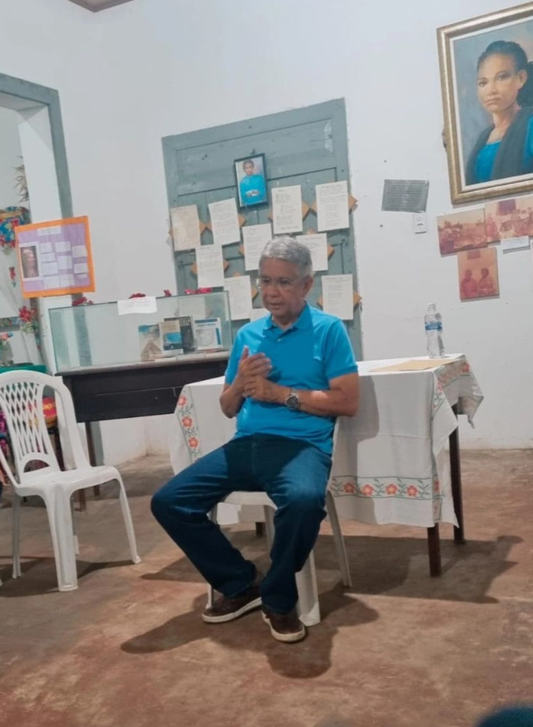 O Presidente da Academia Vimaranense de Letras, Artes e Ciências, Agenor Gomes