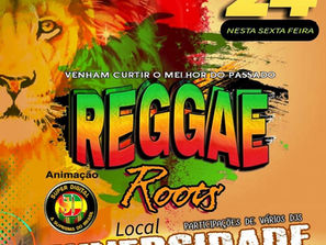 Reggae Roots na Universidade do Chopp nesta sexta-feira