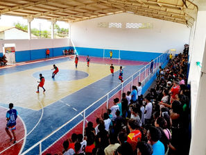 ETAPA REGIONAL DO JEM'S: Quartas de final de futsal no Rubens Teixeira Goular em tempo real