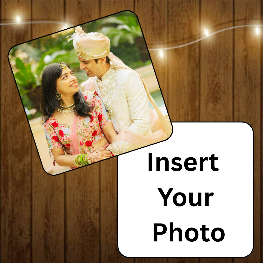 Square Photo Fridge Magnet