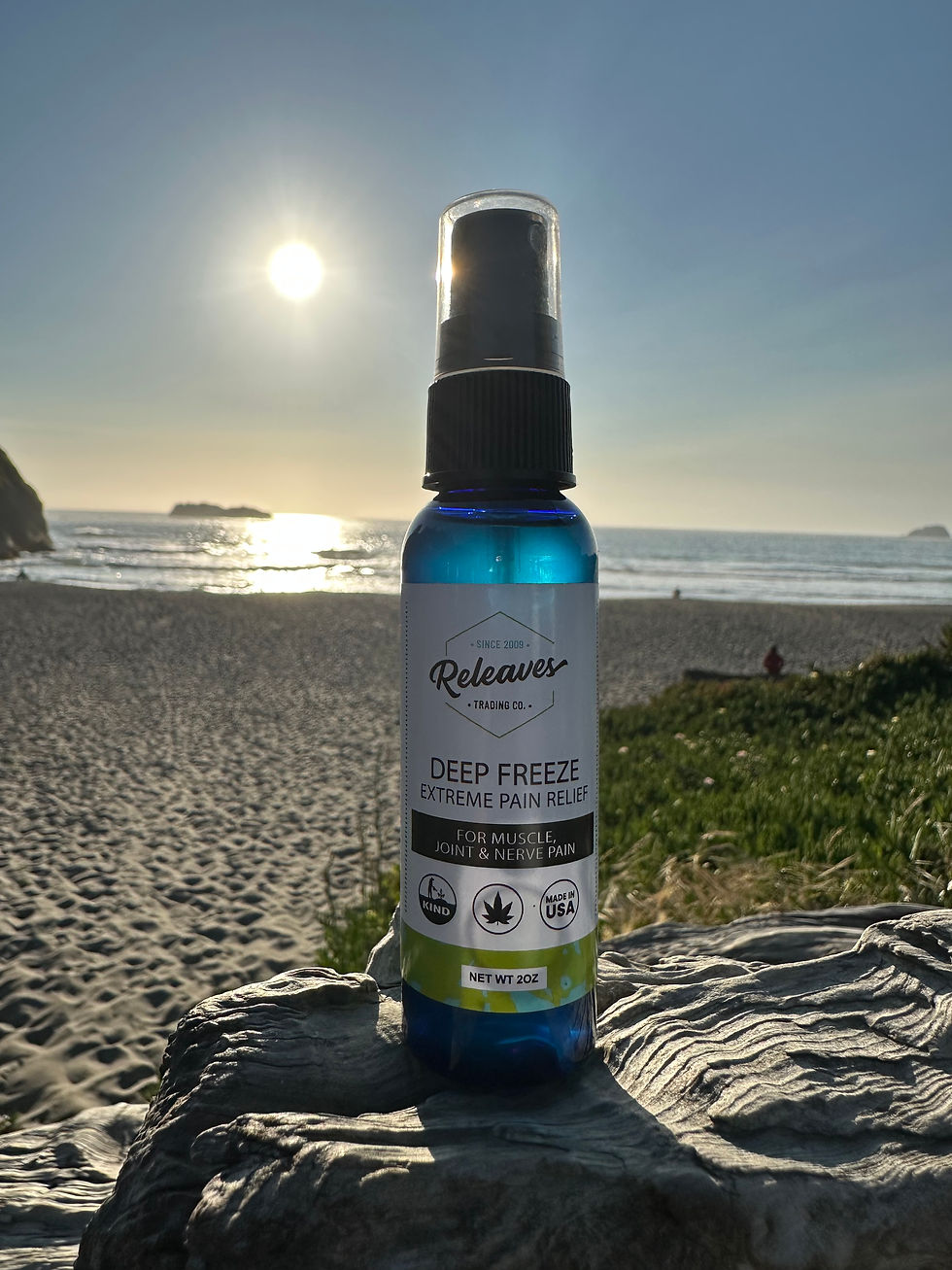 Thumbnail: RELEAVES DEEP FREEZE PAIN SPRAY (2OZ)
