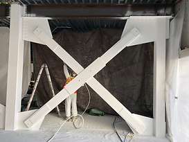 Steel Beam Fireproofing | Alika 4 Construciton