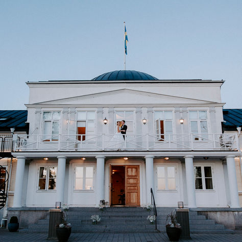 Bröllop på Gränsö slott i Västervik
