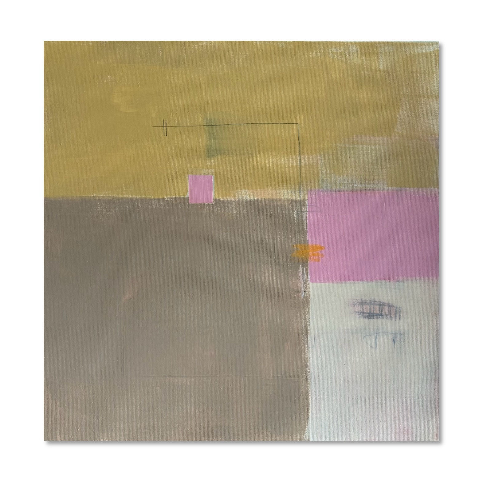 "Your Light" – Original Abstract Painting (60 x 60 cm)