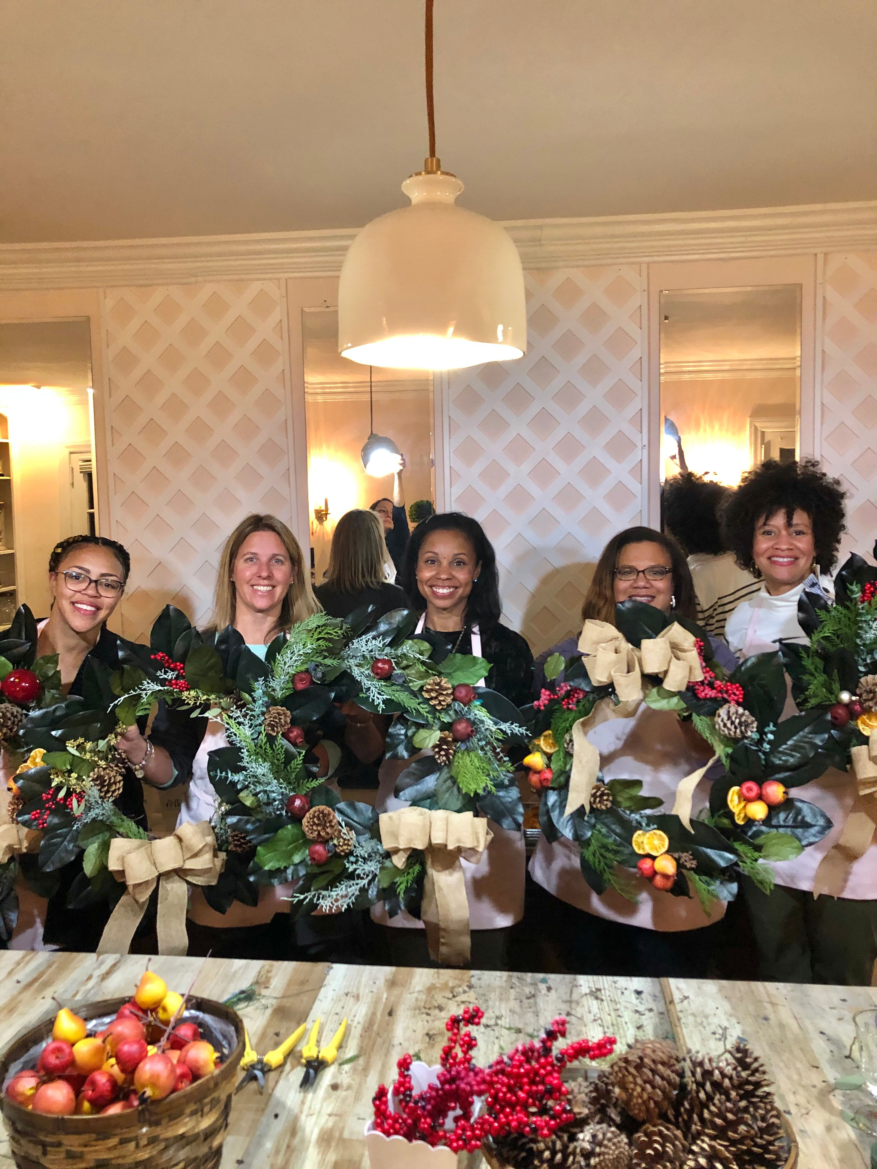 Wreath Workshop -perfect office party, family & girls get together