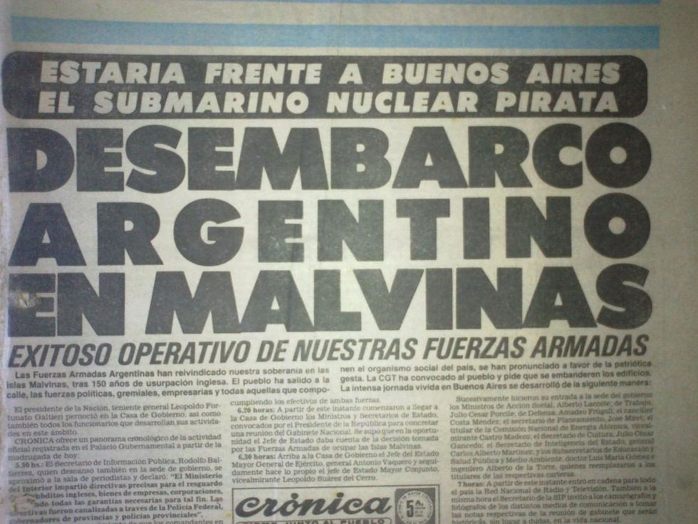 Tapa de Diario en Guerra