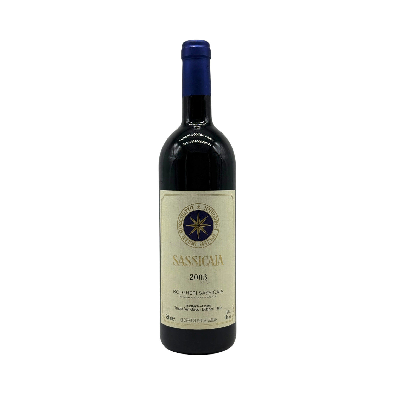 Tenuta San Guido 2003 Sassicaia Bolgheri Sassicaia DOC