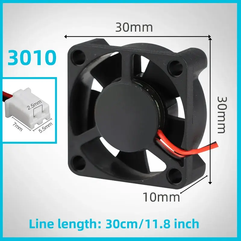 Miniature : Choix de ventilateur puissant 12V / 24V a deux fil