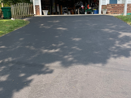 Driveway Patching and Sealcoating