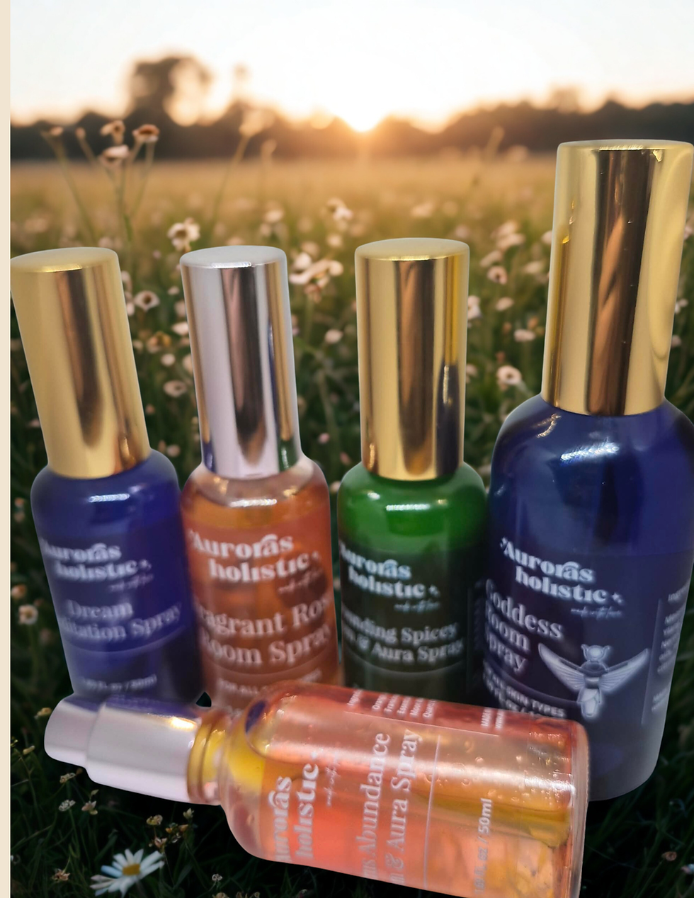 Aoroas Holistic nz Aura Spray collection