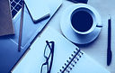Business Desk With Laptop and Coffee