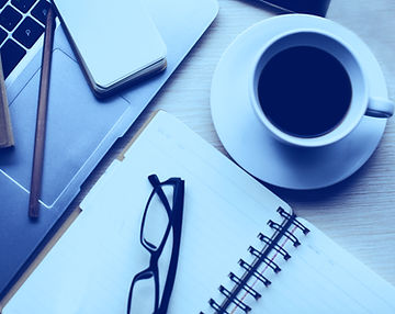 Business Desk With Laptop and Coffee
