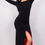 Thumbnail: Ashley - Black & Red Reversible  Tango Dress